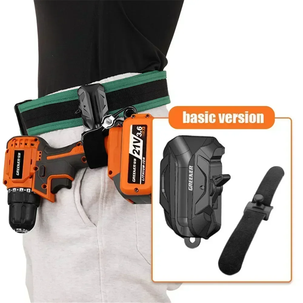 Wearable Tool Belt Pouch Drill Pouch Metal Accessories Fishing Travel Wearable Tool Organiser Kit