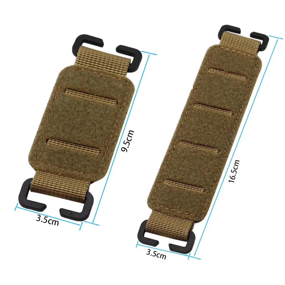 MOLLE Hook-and-Loop Patch Panel Tactical Velcro Attachment Strips for Vest/Backpack - view 6