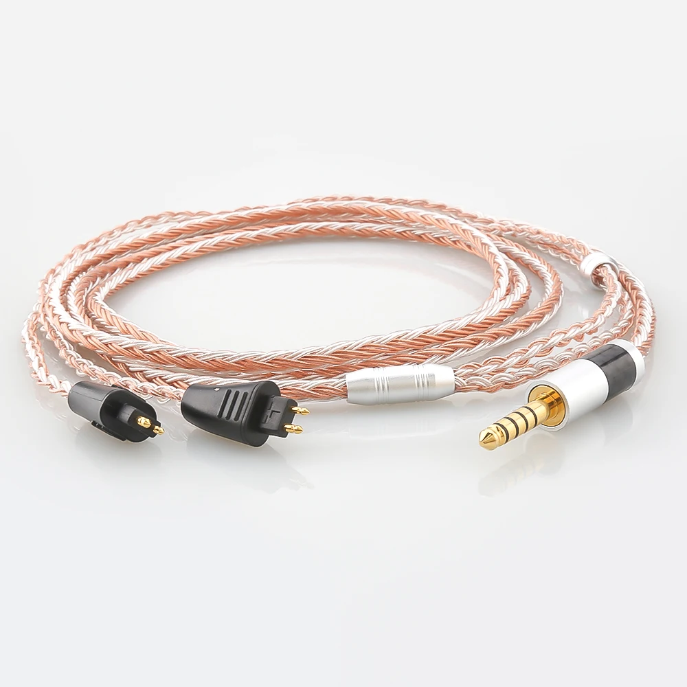 HiFi XLR 2.5/3.5/4.4mm Balance 16 Core OCC Silver Plated Earphone Upgraded Cable For FOSTEX TH900 MKII MK2 TH-909 TR-X00 TH-600