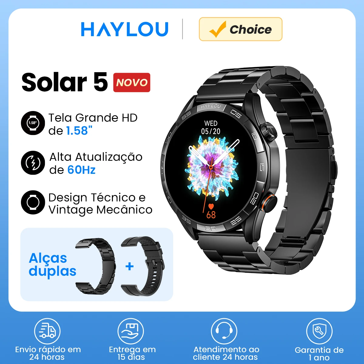 haylou-solar-5-voice-calling-smartwatch-158''-amoled-display-60hz-smart-watch-24h-health-monitoring-sports-smartwatch-for-men