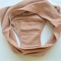5Pcs/Set Women High Rise Panties Ribbed Cotton Briefs Sexy Lingerie Daily Wear Soft Stretch Underwear Ladies Intimates S-XXL 6