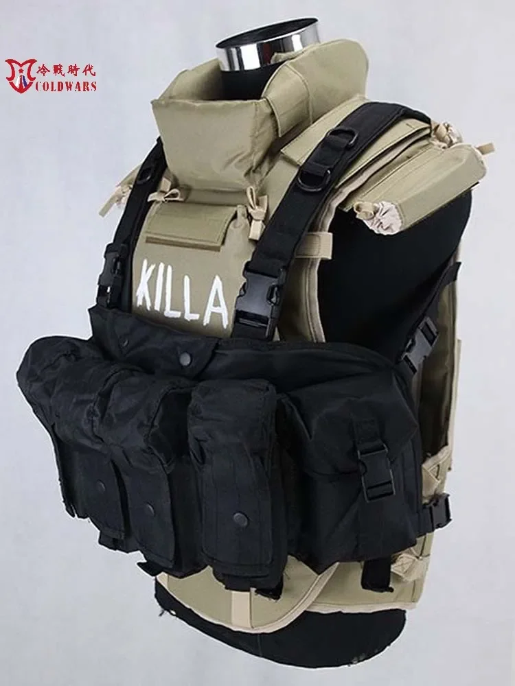 

Cold War era replica of Russian special forces body armor version