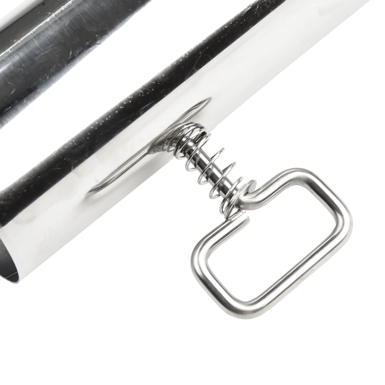 New Smoke Tube Stove Pipe Stainless Steel Teepee Stove Tube 60mm Adjustable Knobs Wood Stove Pipe Flue  New Smoke