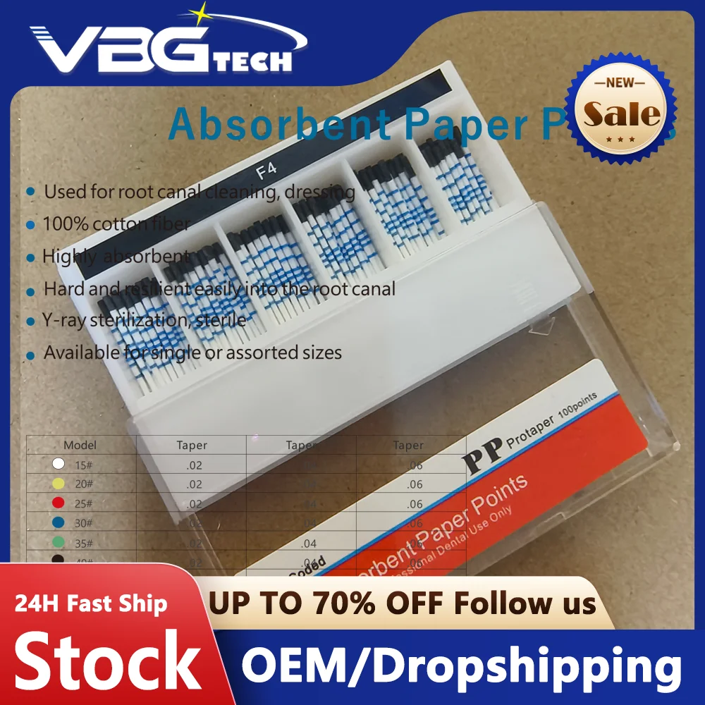 

f4 f5 Dental Absorbent Paper Points 04 06 F1-F3 Root Cancel Endodontics Gutta Percha Cotton Fiber Tips gutapercha endodoncia