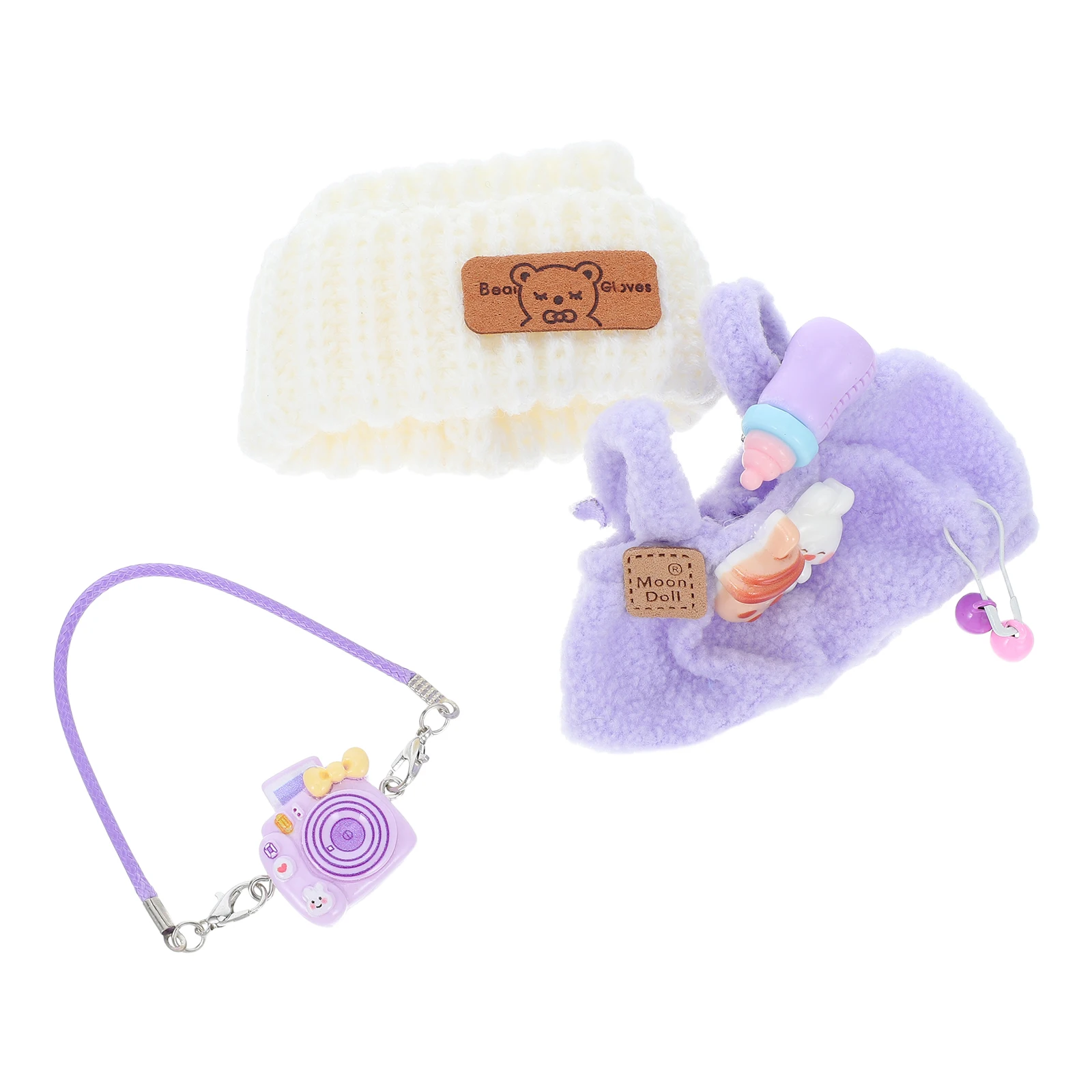 

Clothing Set Elegant Accessories Outfit Stylish Fit Vintage Camera Prop Role Play Photography Babydoll Costume Creative Kids
