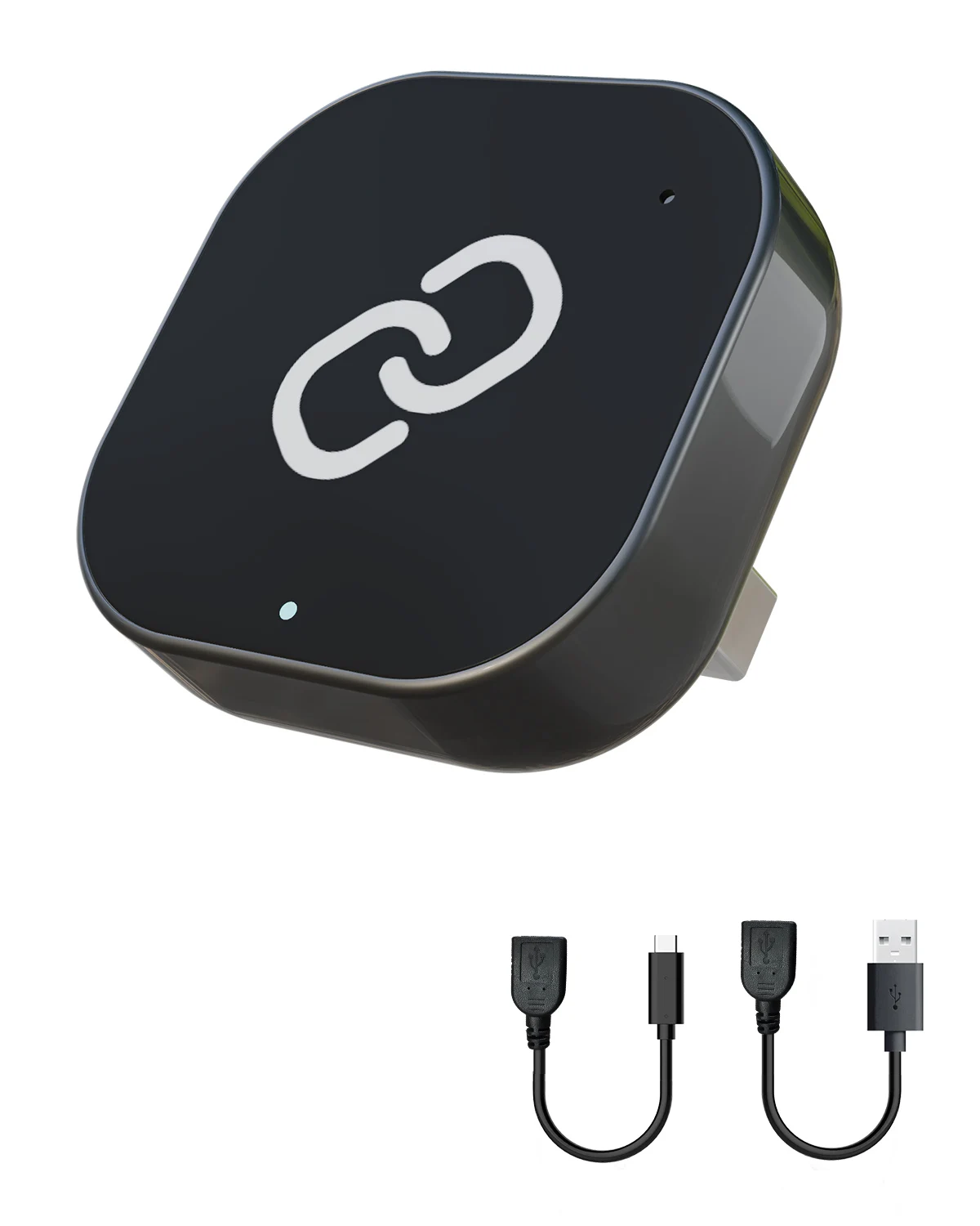 

Wireless CarPlay & Android Auto Adapter Plug & Play, Auto Reconnect, Wired to Wireless,Compatible with iPhone\Android-Grey