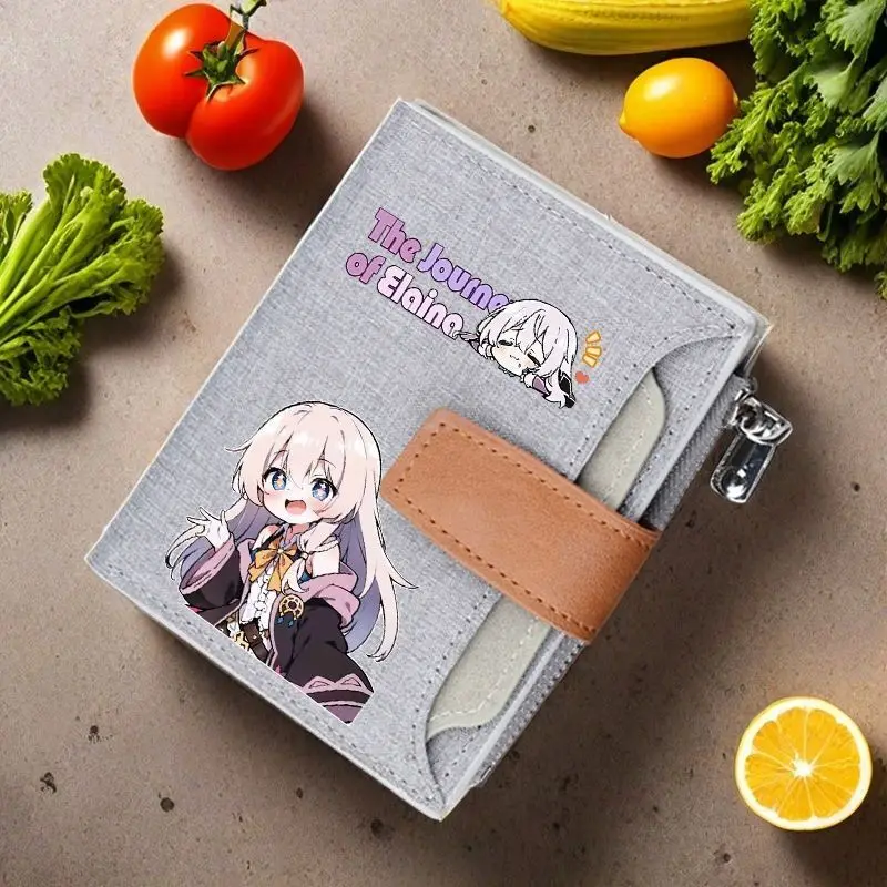 

Anime Game Witch Journey Irena Merchandise Personalized Card Holder Large Capacity Coin Purse For Primary And Secondary School S