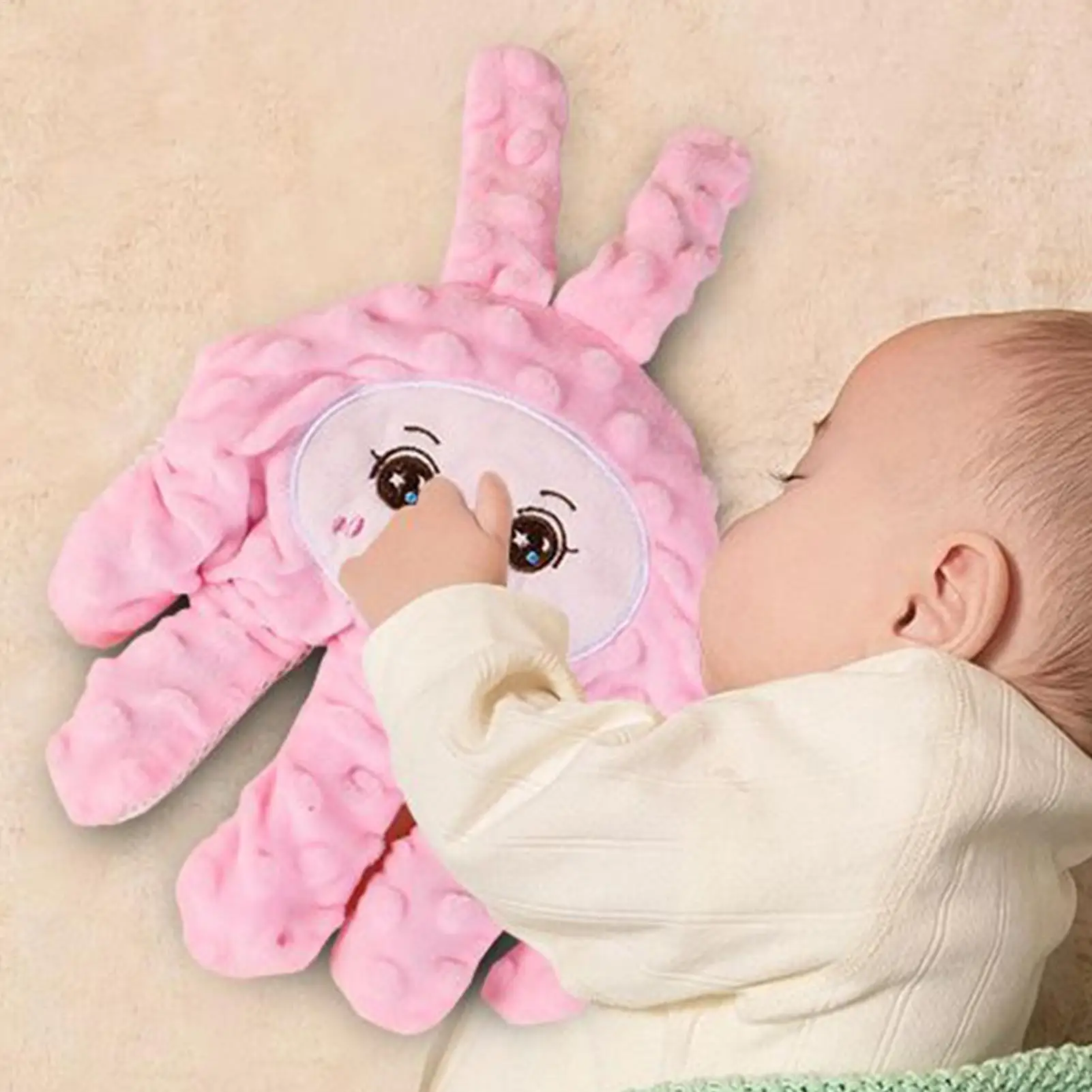 Automatische babyslaapfopspeen - Kloppend speelgoed met afstandsbediening voor wieg en kinderwagen - Voorkomt startreflex-slaaphulpmiddel voor baby's