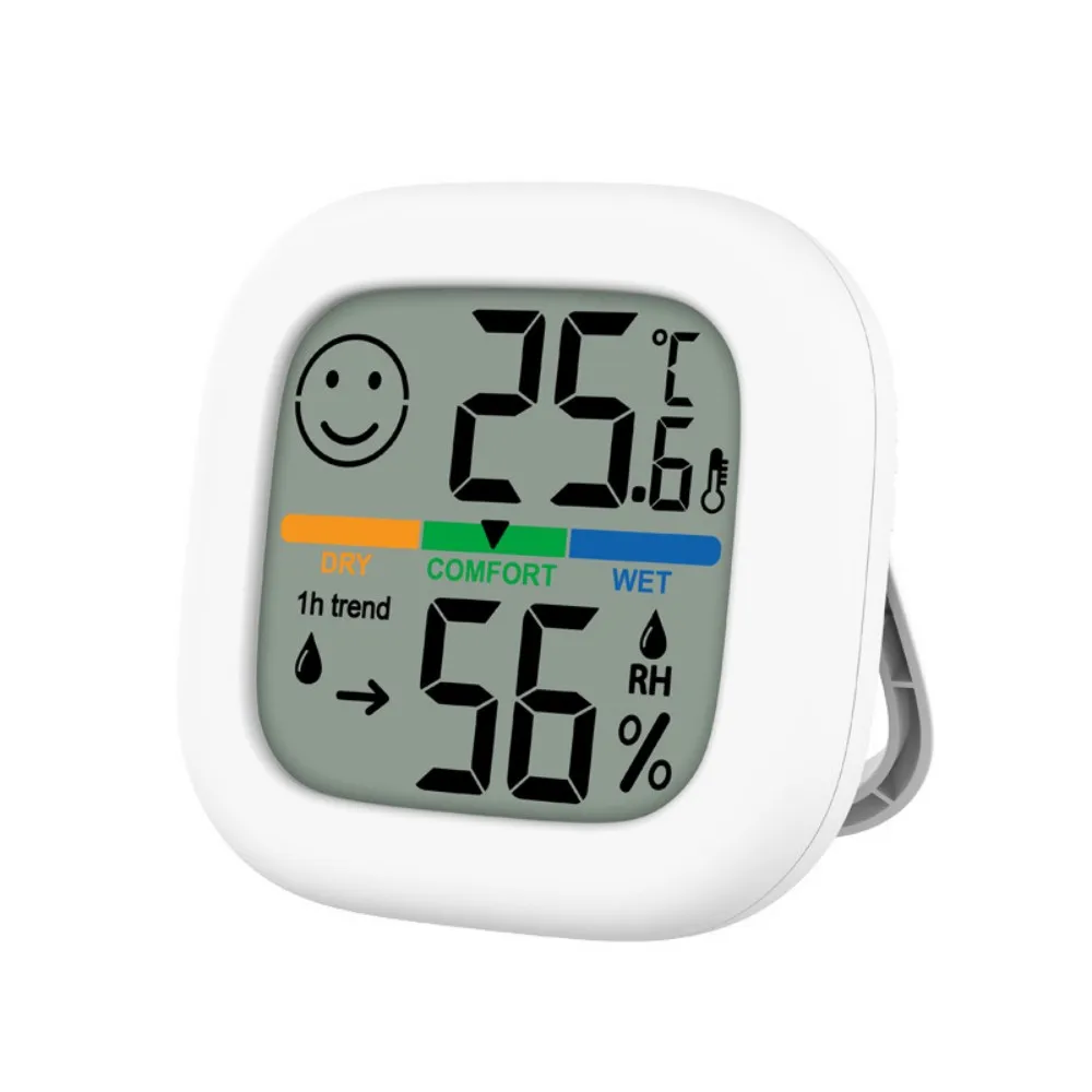 

Indoor Temperature and Humidity with Large LCD Display Digital Thermometer for Baby Room Greenhouse Home Office Weather Station