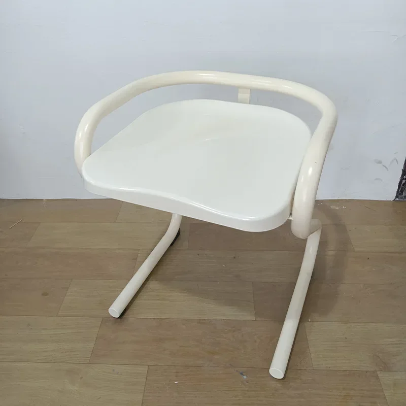 الشمال القرون الوسطى طبق الاصل مطعم المنزل الترفيه الحديد المطاوع الطعام كرسي مصمم الإبداعية الحديثة بسيطة خلع الملابس البراز #5