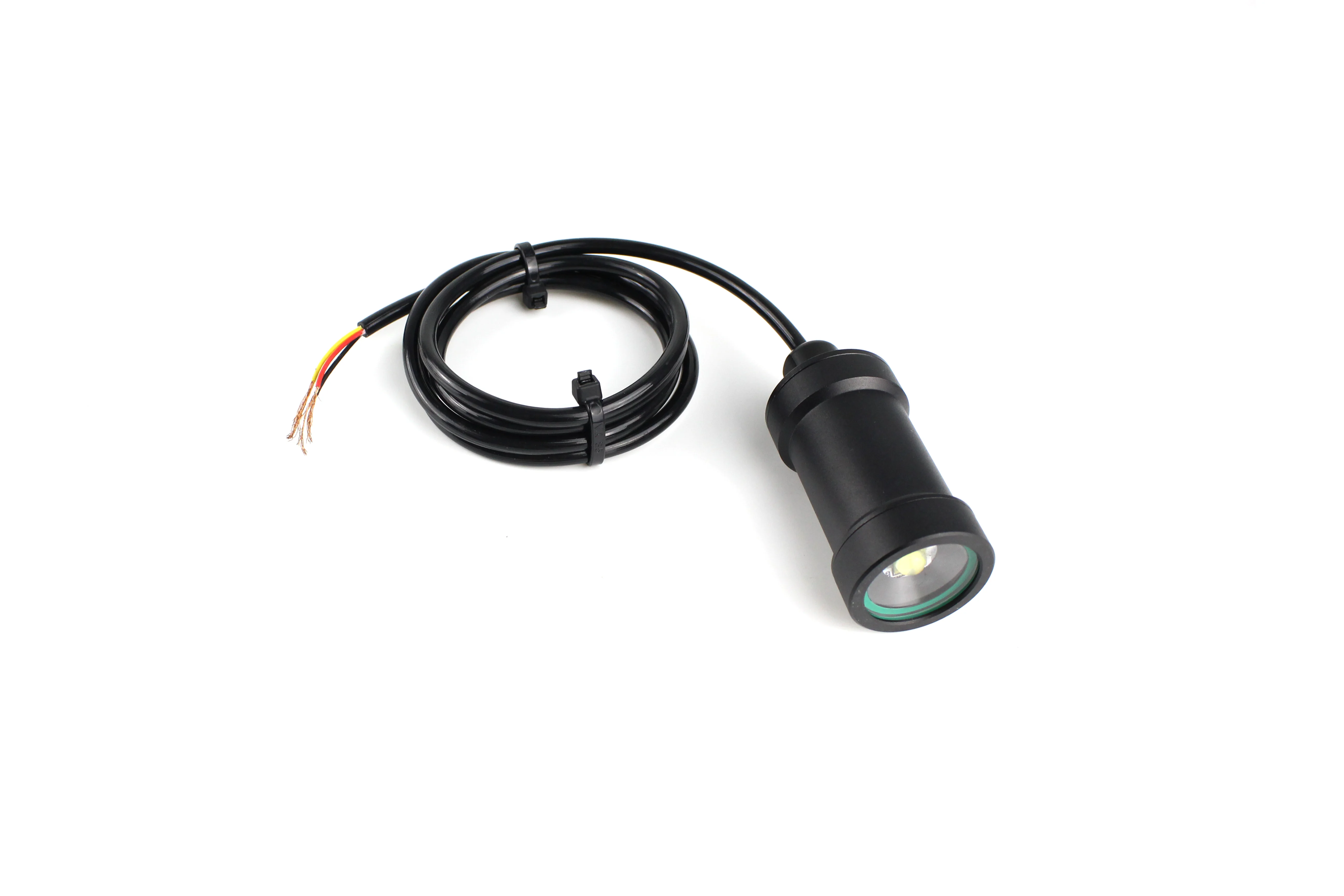 Anti-água profunda 200 metros 1500 lúmens luz de alto brilho iluminação LED lâmpada subaquática ROV compatível com controle de vôo