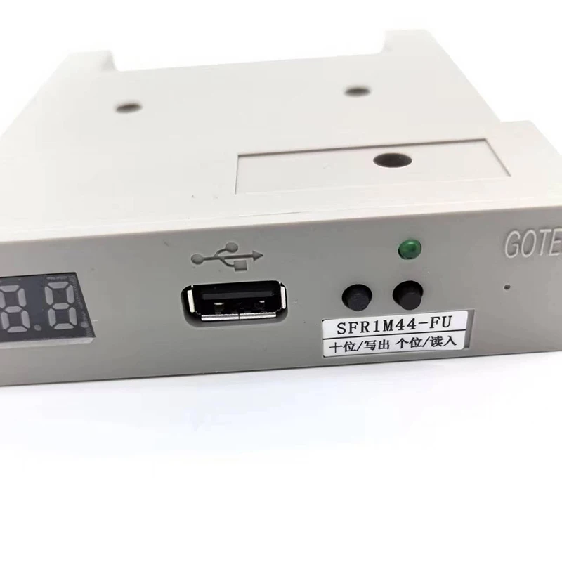 Imagem -06 - Genuine Gotek Floppy Drive para Usb Emulator Reader Máquina de Bordar Lector Leitor Tajima Happy Brother Spare Parts Sfr1m44-fu