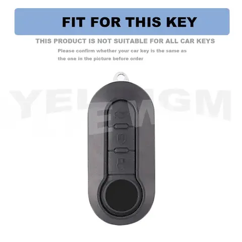 10 best sales cover key fiat 500 - №8