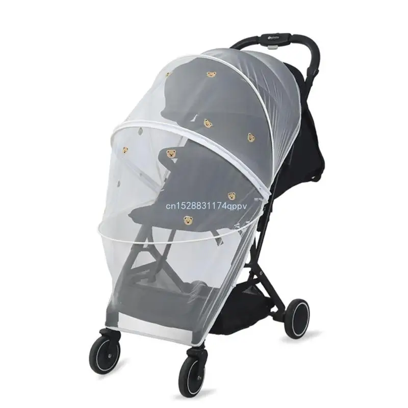 Pram Stroller Mosquitoet Full Cover Net Insect Shield NetProtection Dropship