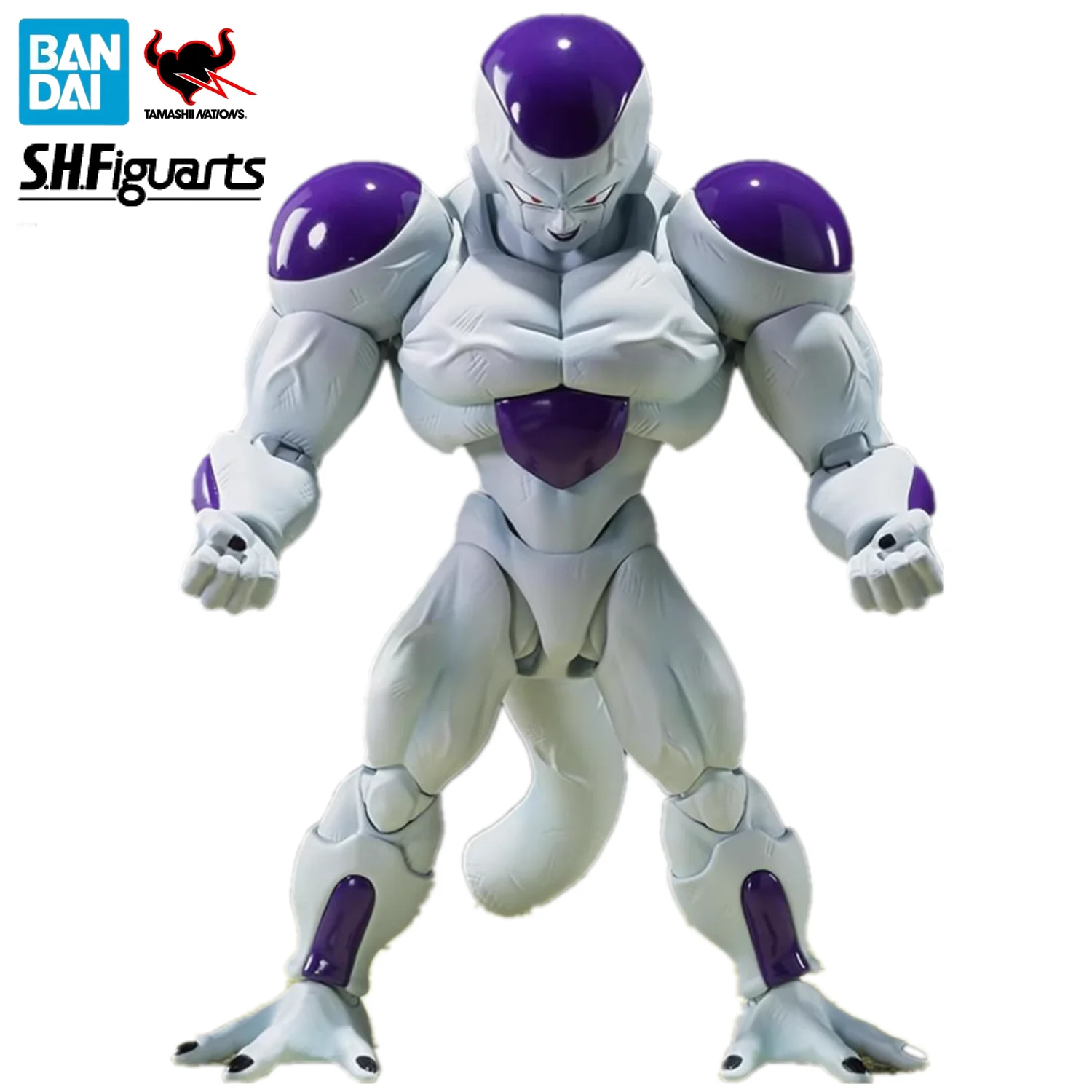 Original BANDAI S.H.Figuarts Dragon Ball Frieza Full Power Anime Figure Toys Model Collector Birthday Gift