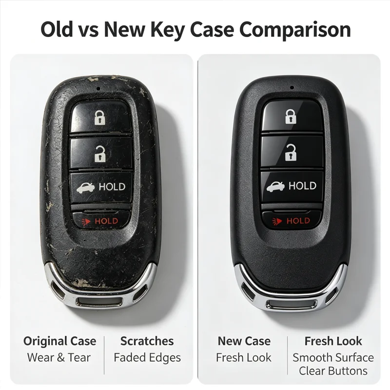 3+1/4+1 Buttons 433MHz 4A Chip KR5TP-4 Car Remote Key Accessories For Honda Accord Pilot HR-V CR-V Civic 2022 2023 2024 2025