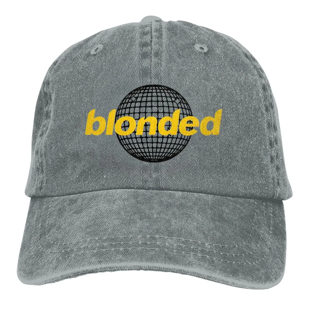 

Blond Open Ocean Frank Hip Hop Rapper Unisex Style Baseball Cap Distressed Denim Caps Hat Vintage Adjustable Headwear