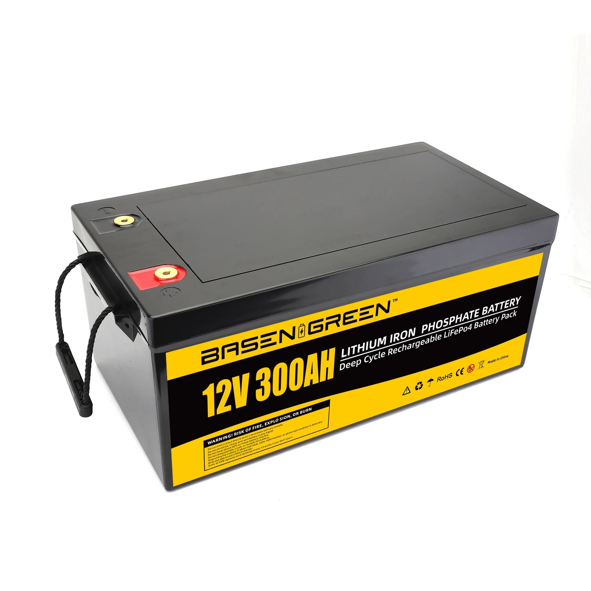 

12V battery Solar lifepo4 lithium iron phosphate battery deep cycle battery 12v 300ah