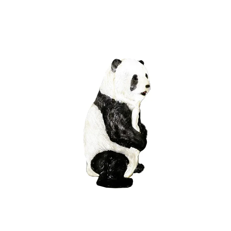 Panda ornament outdoor garden landscape decoration fiberglass animal sculpture courtyard sub-shopping mall decoration