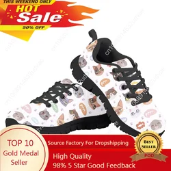 Kawaii Cartoon Katzen pfoten muster verschleiß feste Kinder laufschuhe für Jungen Mädchen schnüren Komfort Männer Basketball Turnschuhe neu