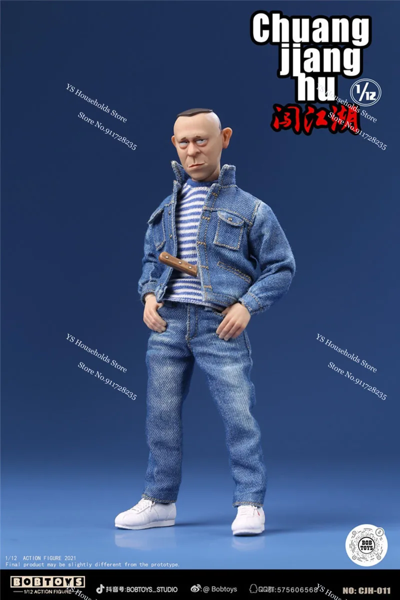 BOBTOYS CJH011 1/12 Ma Shuai Mini Man Soldier ChuangJianghu Series Original Collectible Cloth 6