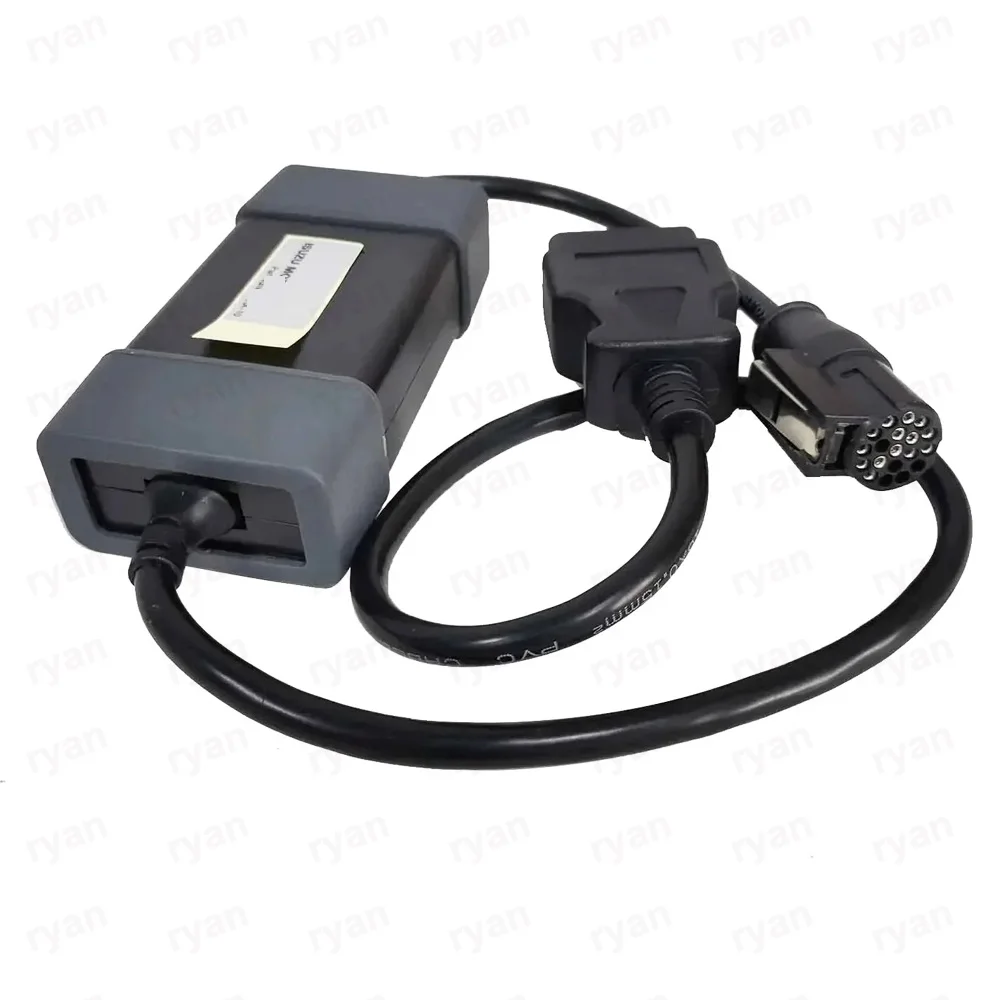 For ISUZU DC 24V Adapter TypeII For Tech2 Work For ISUZU Engine OBDII Diagnostic Connector Truck Adapter Scanner tools