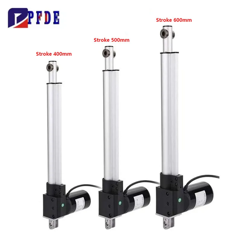 

Stroke 400mm~600mm Heavy Duty 500N~6000N Linear Motion Actuator IP44 Protection for Electric Door Industrial Machinery Vessels