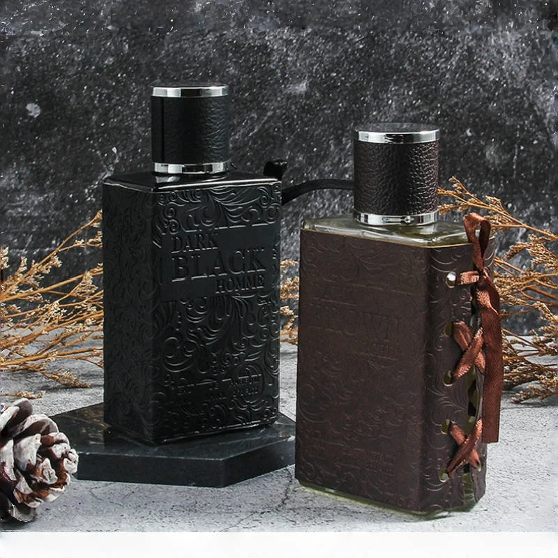 

80ML Vintage Leathery Eau De Parfum Spray for Men Whiskey Pheromone Fruity Floral Woody Tones Long Lasting Cologne Perfume