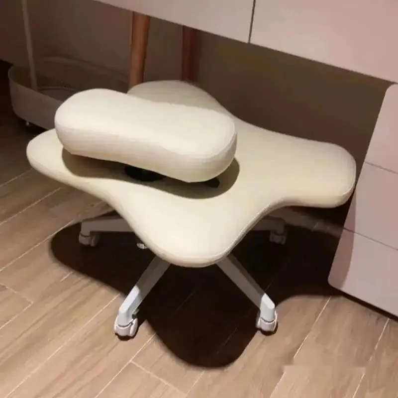 

Office Chair for Cross Legged Sitting Stool Office Furniture Ergonomic Kneeling Posture Thick Cushion Seat Chair