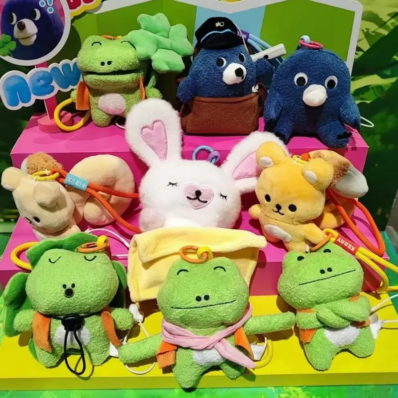 New Genuine Mofy And Good Friends Series Plush Blind Box Cotton Rabbit Doll Gift Hanging Around Kawaii Plushien Doll Toy