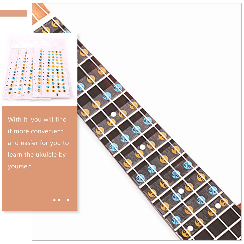 

Scale Stickers Guitar Accessories Fretboard Neck Note Notes Trainer for Beginner Finger