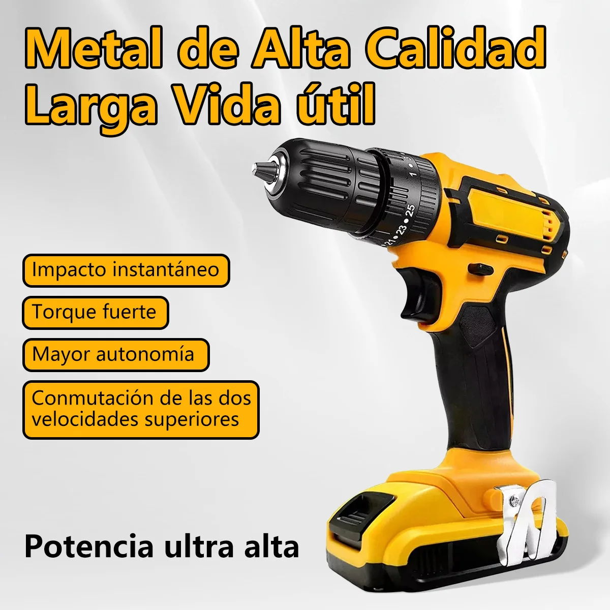 Cordless Drill Tool Includes Two Batteries, Tools, Universal Shaft Tools,