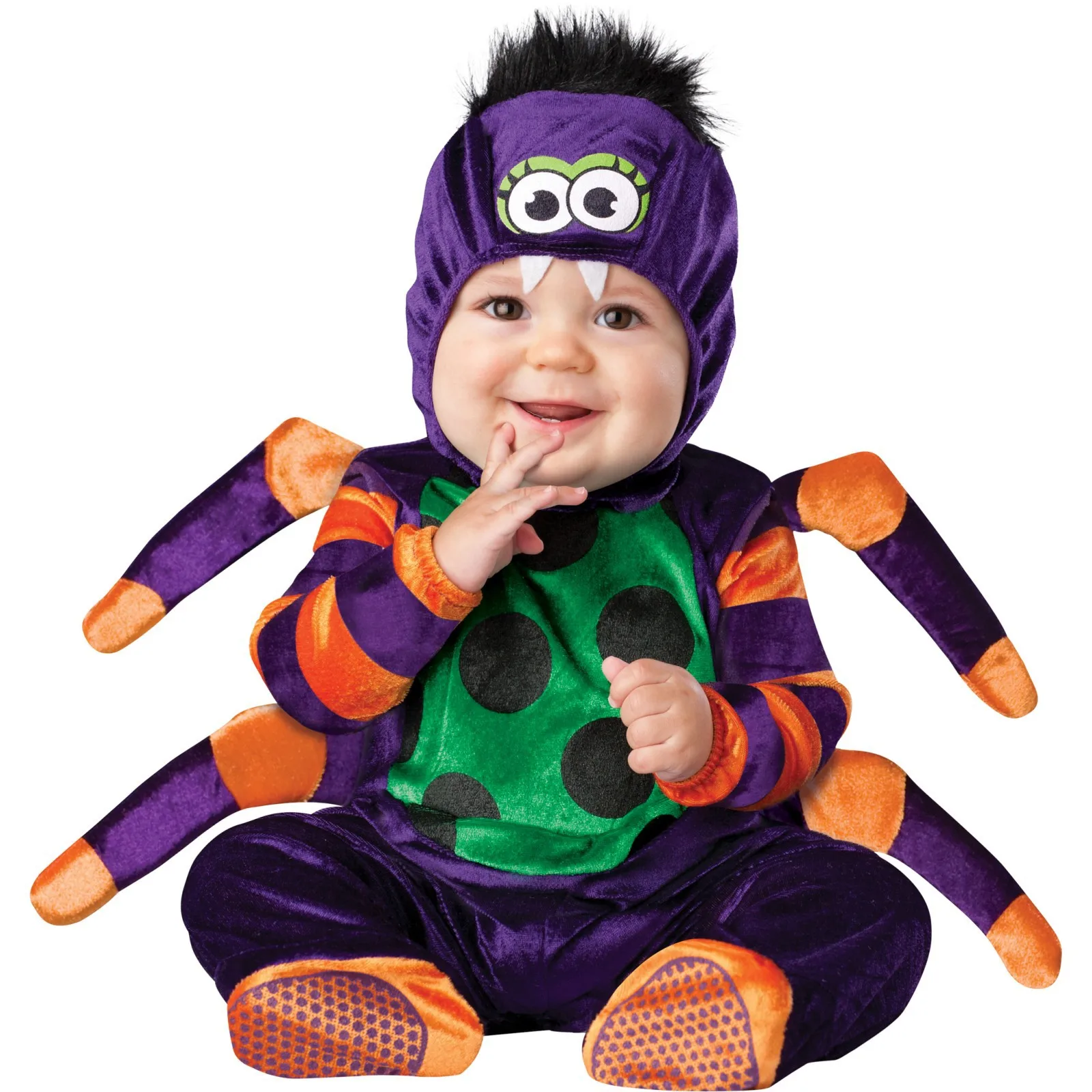 Baby Cosplay Costume Plush Jumpsuit Animal Character Outfit Halloween Christmas Party Holiday Performance Clothes for Toddlers