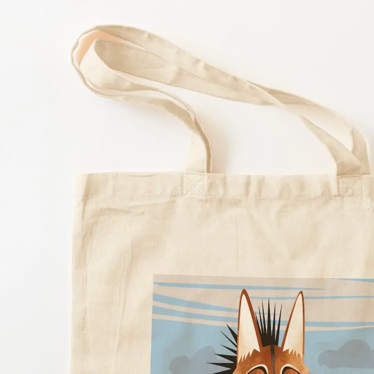 Сумка-тоут Maned Wolf and Wolf Apple