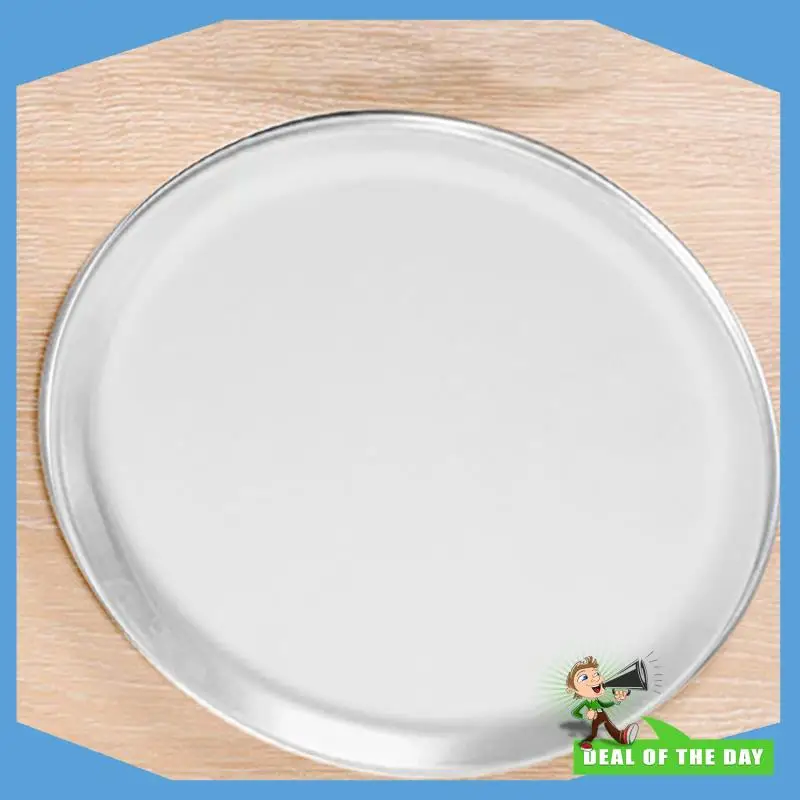 

24-Hour Delivery 2X Pizza Pan/Tray, Narrow Rim, Aluminum, 14 Inch