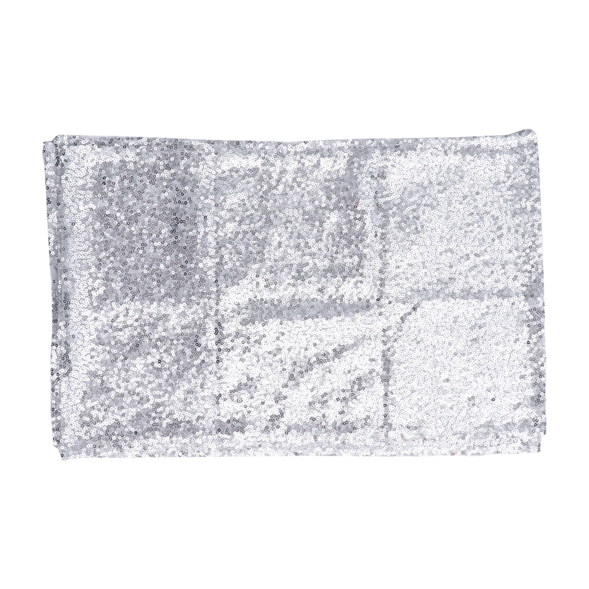 

Sequins Tablecloth Elegant Runner Party Supplies Dining Decoration Covers Silver
