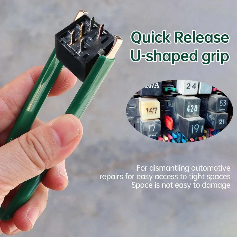 Anti-Static IC Chip U Sahpe Puller Extractor For Circuit Board Components Extraction Removal CPU Clamping PLCC Puller Clips