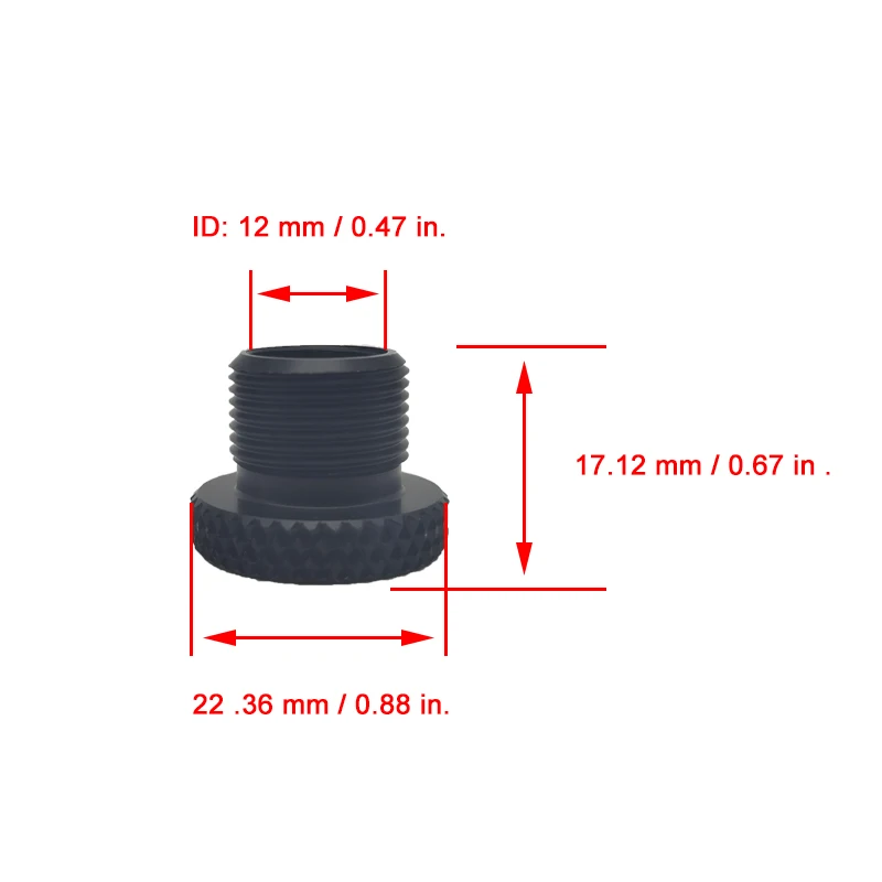 Mic Thread Adapter 5/8\