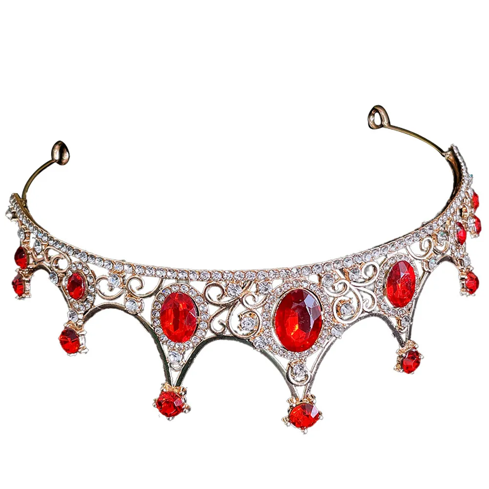 Crown Rhinestone Bridal Tiara for Wedding, Prom, Party – Elegant Women's Hair Jewelry Headpiece
