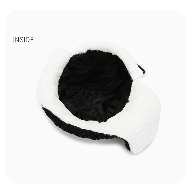 Cat Ears Hat Korean Style Cute Autumn And Winter Cycling Windproof Earmuffs Cold Warm Cotton Hat Lei Feng Women