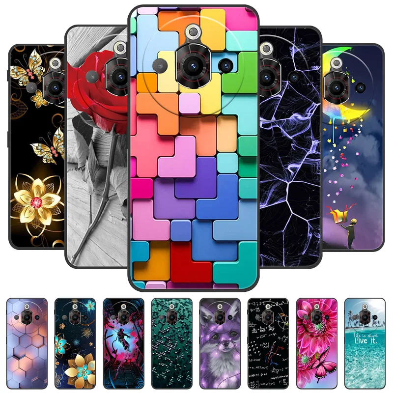 For ZTE nubia Focus Pro Case Lion Wolf Silicone Soft Back Cover For nubia Focus Pro Z2351N Phone Case FocusPro Protective Shell