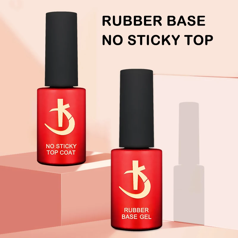 كودي JYJ مسمار قاعدة معطف هلام البولندية قاعدة شبه دائمة المطاط الأشعة فوق البنفسجية led Gellac السوبر مشرق لا مسح أعلى مانيكير 7 مللي وصل جديد Lak