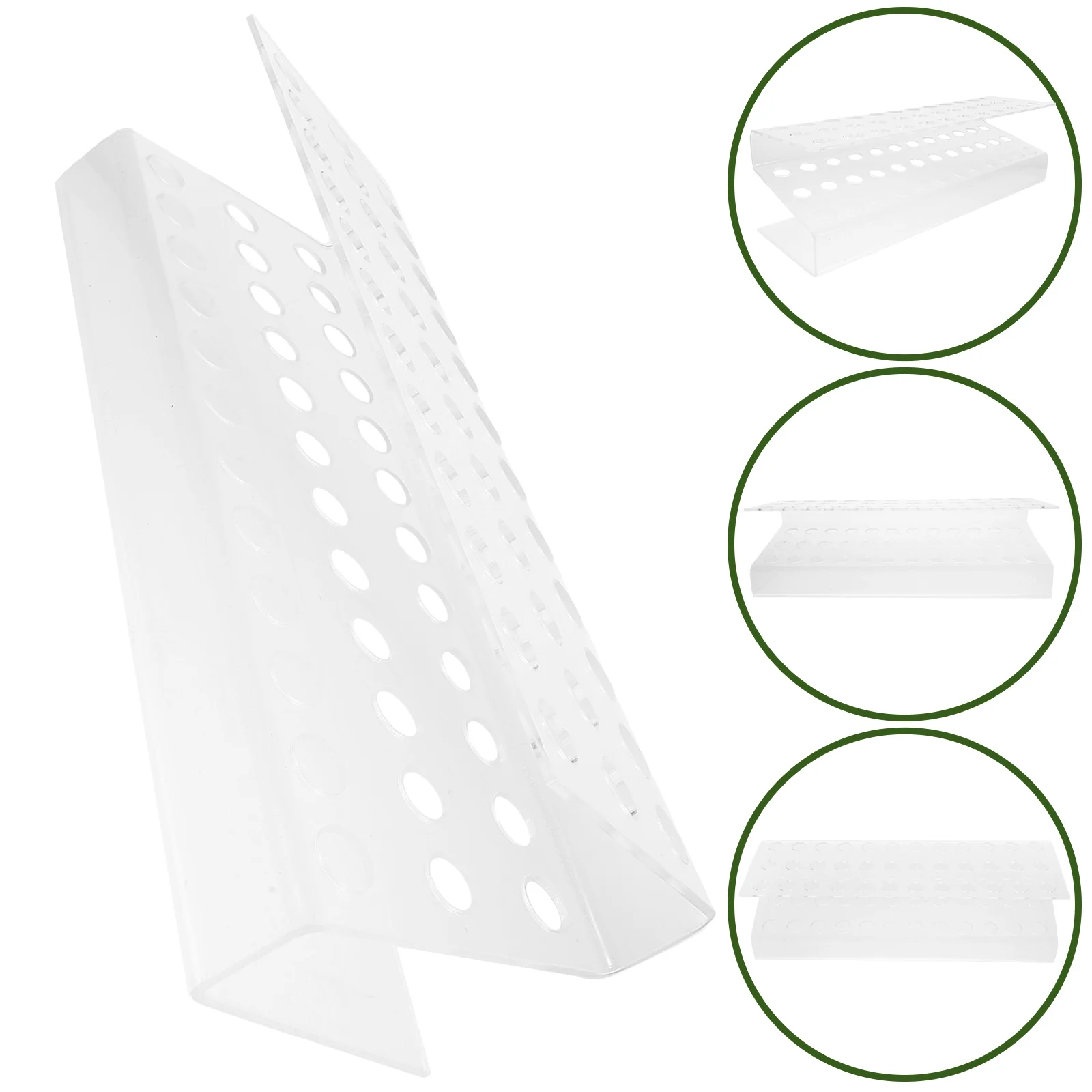 

Acrylic Pen Holder Eyebrow Pencil Display Stand 36 Holes Clear Acrylic Pen Organizer for Office Desk Pencil Display