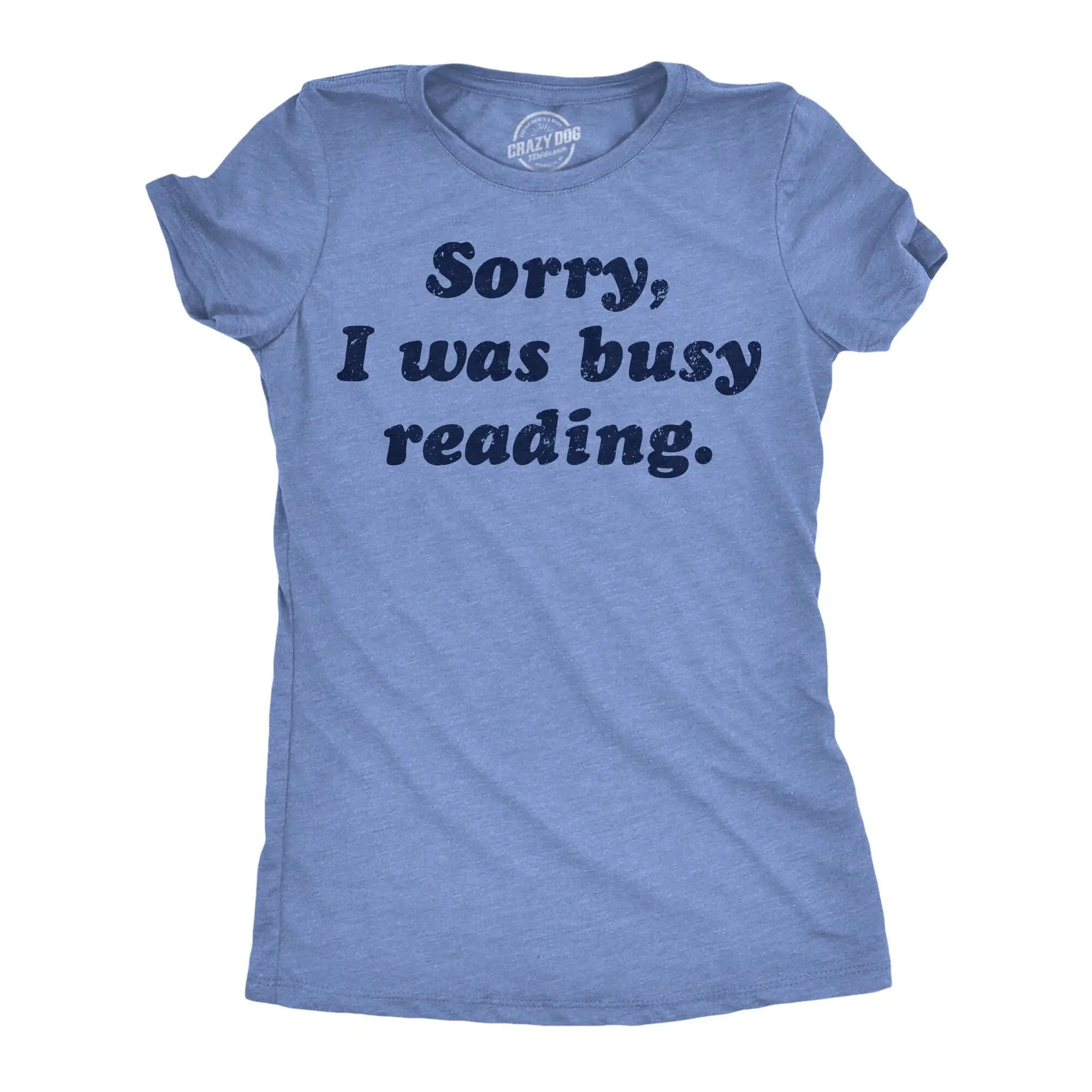 Sorry I Was Busy Reading Bookish Bookshelf Book Lover Lovers S Funny T Shirt Only Like Reader