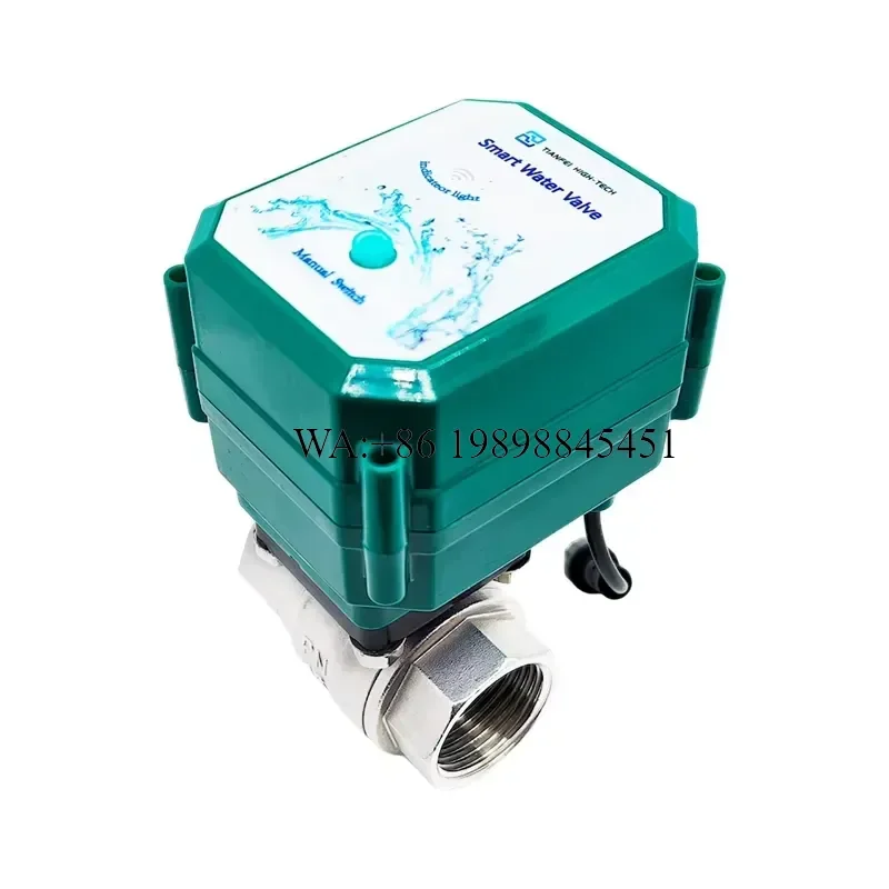 WMWMNU CTF-001-WIFI Control Water Ball Valve With Timer Control for Timing Flower Watering automatic Open and Close