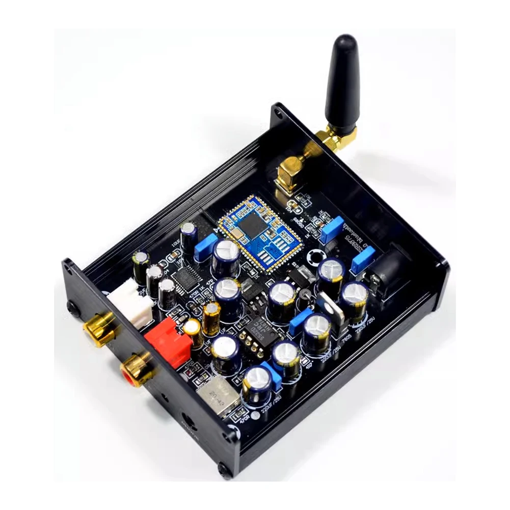 DLHiFi APTX HD LDAC Bluetooth 5.0 Receiver Decoded Audio Board PCM5102A CSR8675 24BIT I2S DAC Decoding(B)&A78P