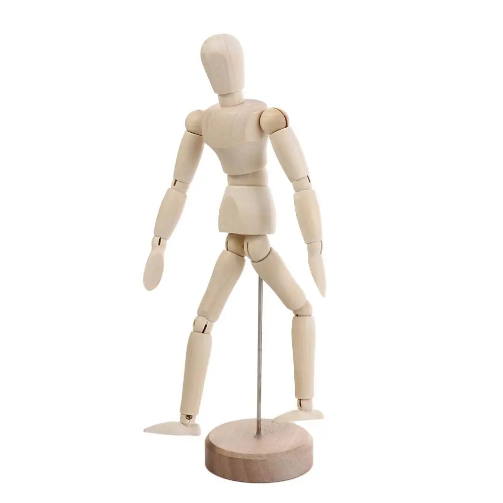 Human Drawing Artist Home Decor Sketch Draw Art Models Ornaments Figure Model Mannequin Wooden  Action  Figures