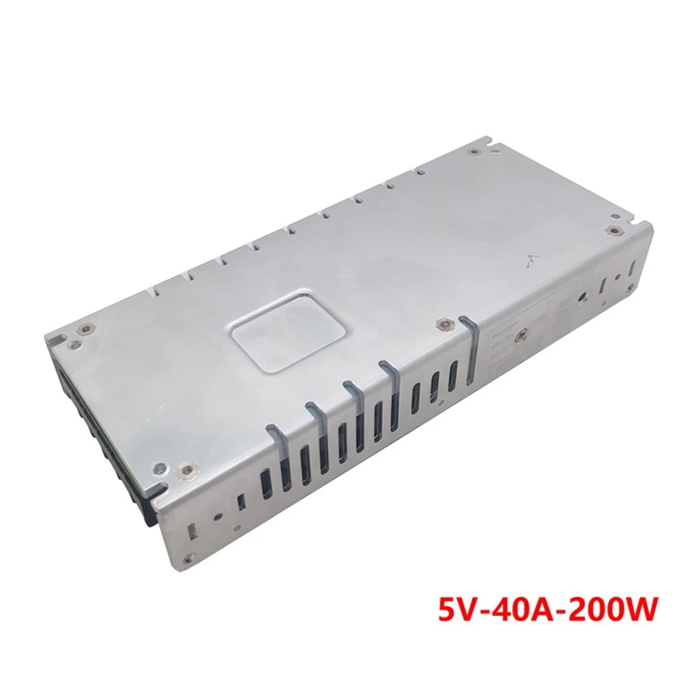 Fuente de alimentación conmutada ultrafina de 5V 40A 200W pantalla electrónica fuente de alimentación de pantalla LED