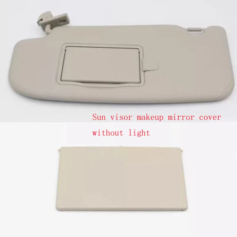 For nissan Qashqai  2016-2021 makeup mirror cover, sunshade cover, makeup lamp flip cover, sunshade cover