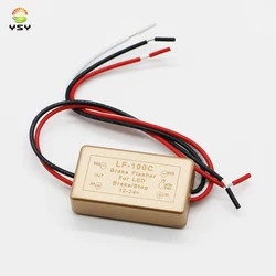 1pcs Flash Strobe Controller LED Flasher Control Module Flashing Relay Replacement for Car Motorcycle LF-100C